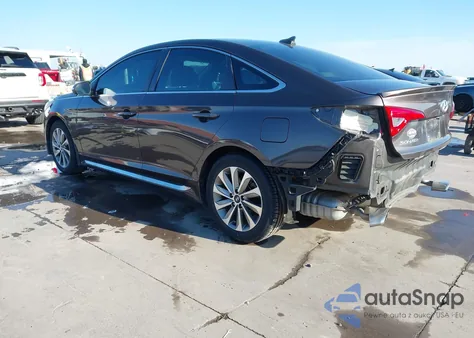 2017 Hyundai Sonata Sport z USA, uszkodzony, nr VIN 5NPE34AFXHH470283
